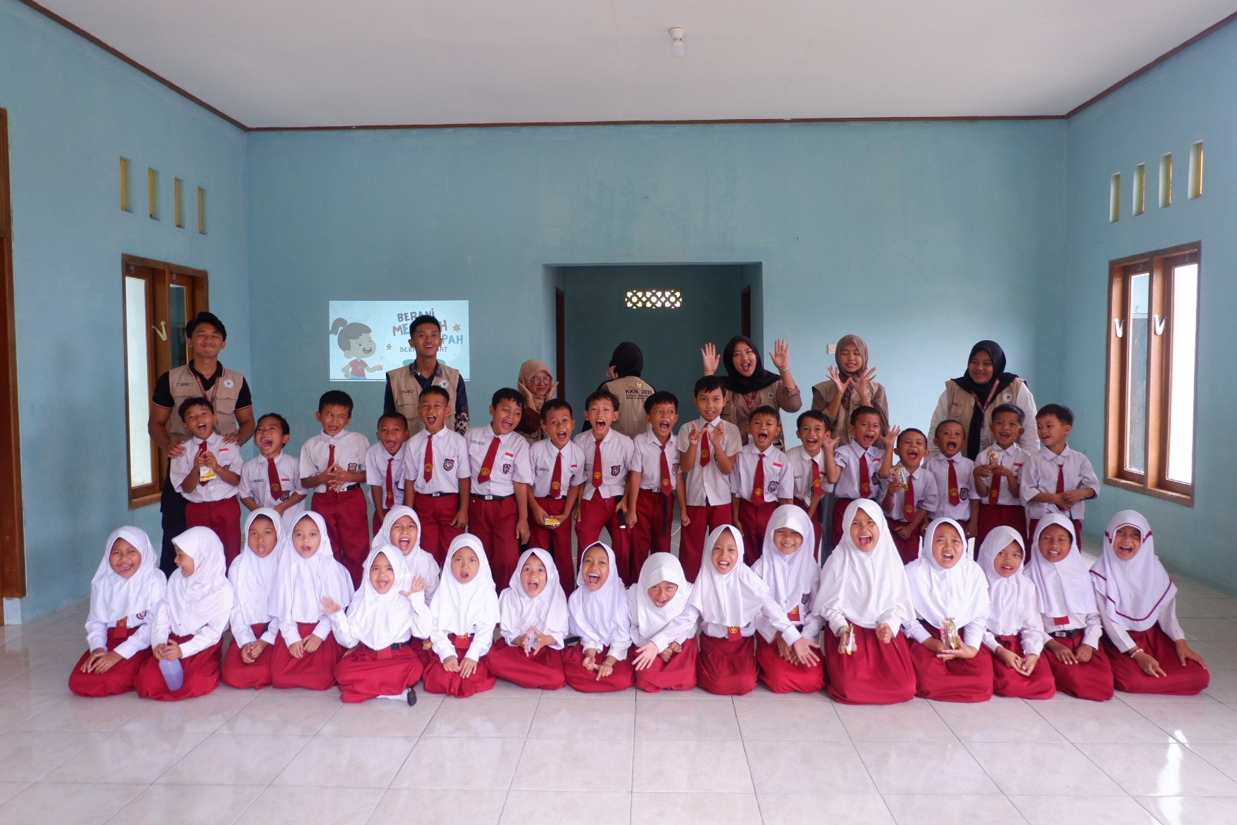 Hari 20 - Sosialisasi Pemilahan Sampah di SD Negeri 1 Wlahar