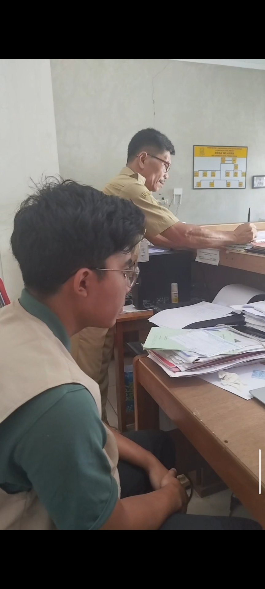 Hari 20 - Kegiatan Piket Desa