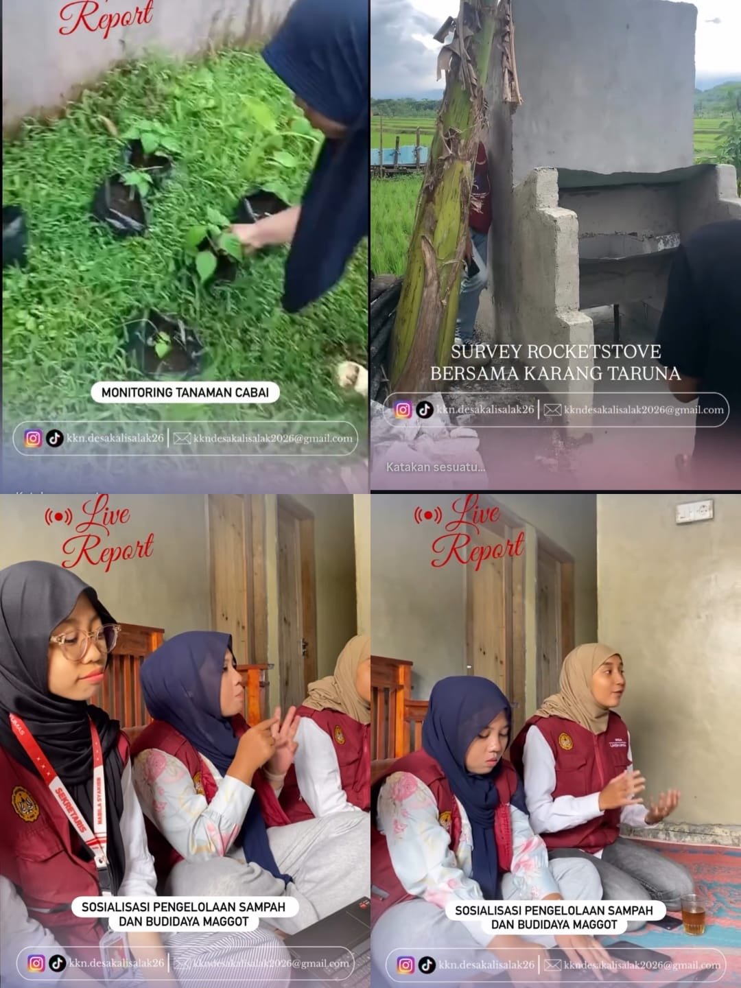 HARI KE 21 KKN DI DESA KALISALAK