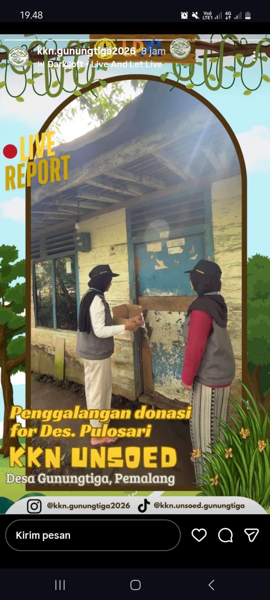 Donasi Korban Banjir Desa Penakir