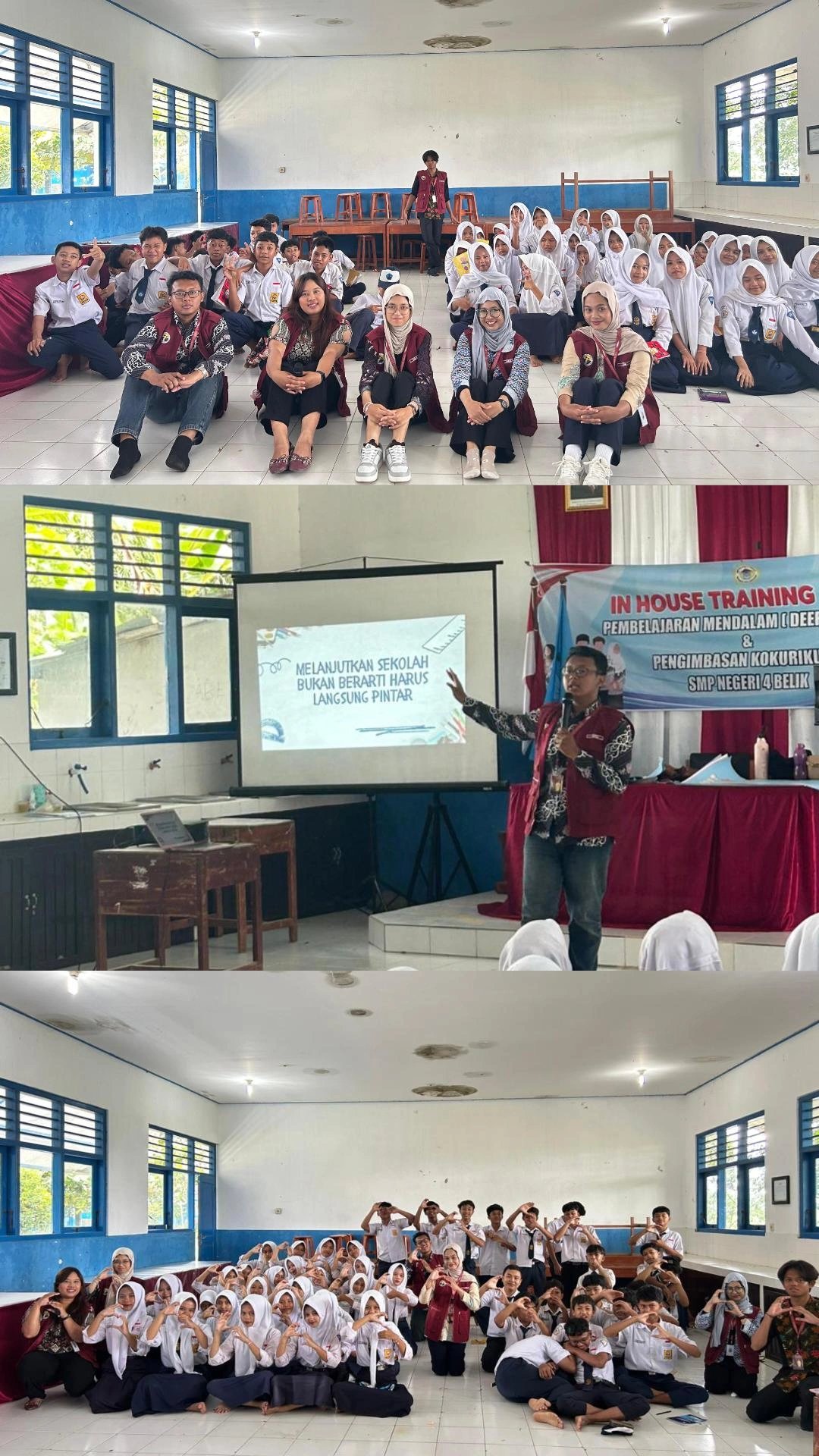 Sosialisasi pendidikan dan anti bullying di SMPN 4 Belik