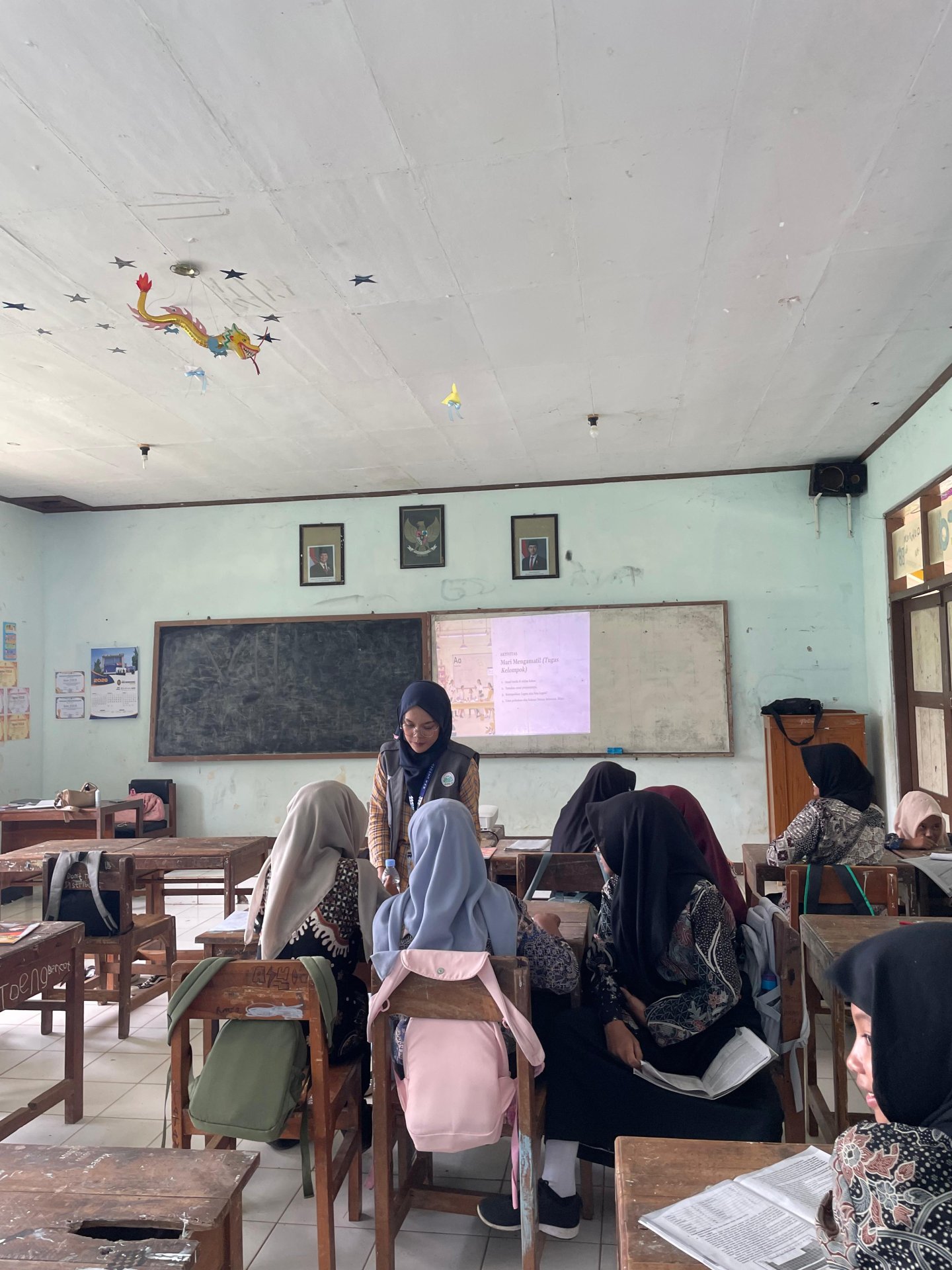 kegiatan KKN hari ke-21 di desa Erorejo