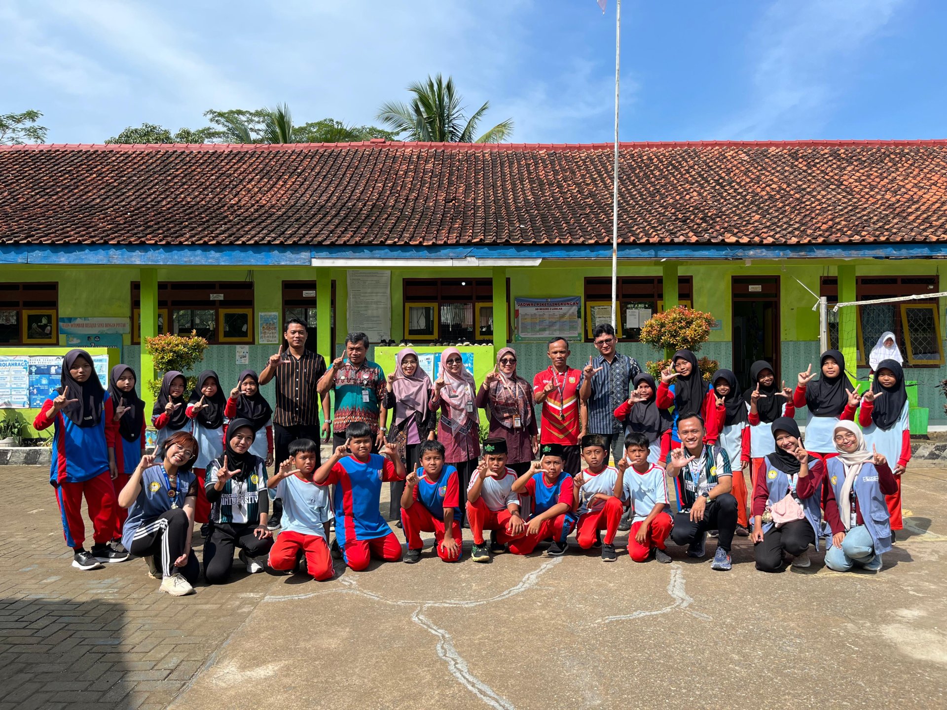 Lancar Mengajar Terealisasi Di SDN 2 Lancar