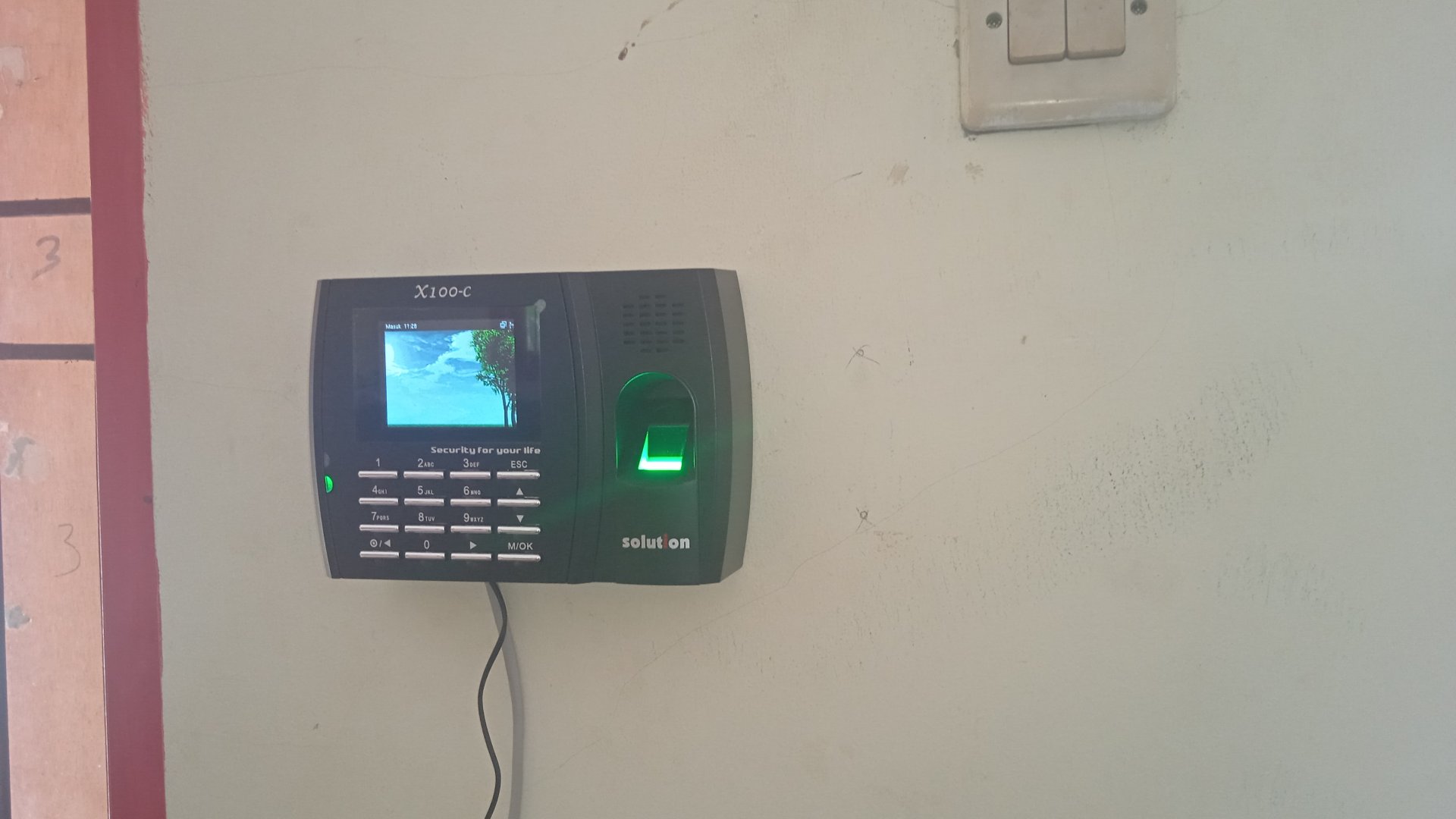 membantu scan dokumen saat piket desa