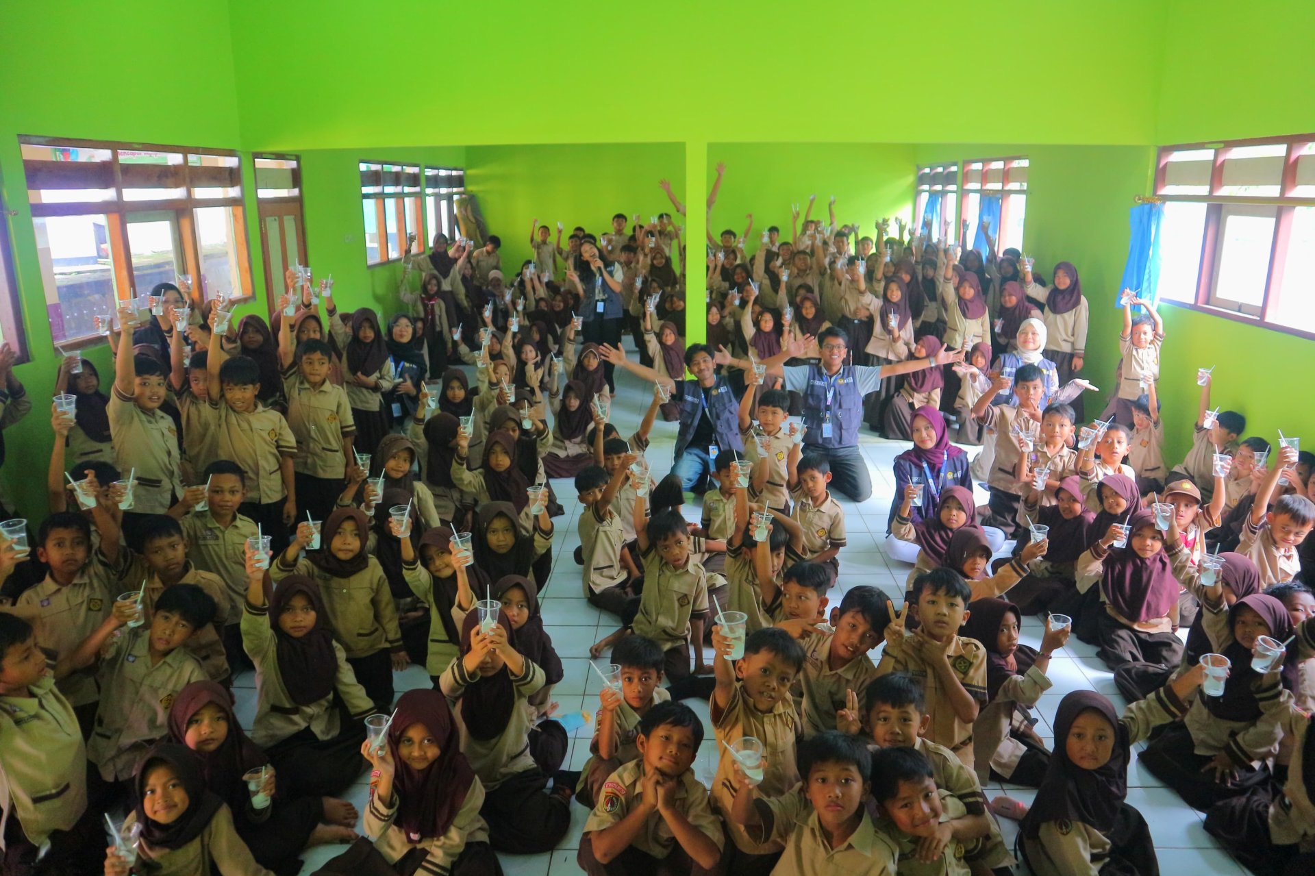 Day 18 Sosialisasi diare dan Pembuatan oralit sederhana