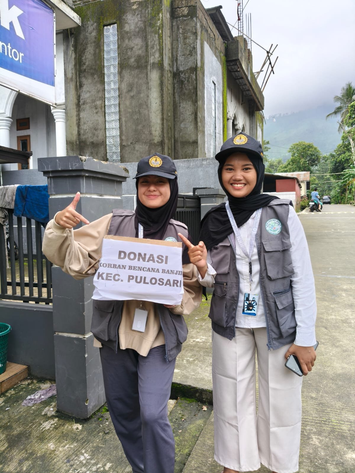 Kegiatan Penggalangan Donasi Bencana Banjir Bandang Kecamatan Pulosari