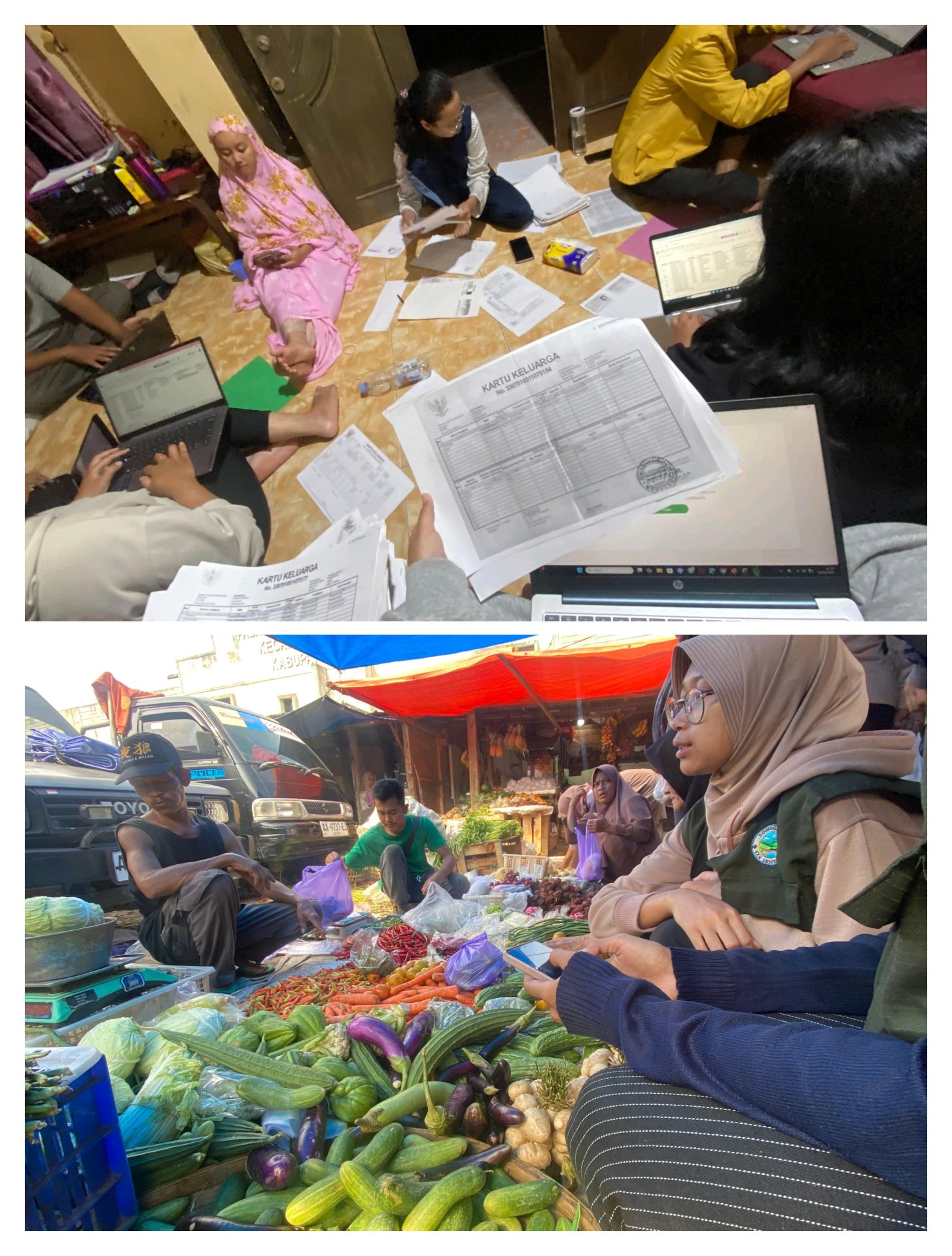 Penginputan Data Profil Desa dan Pemenuhan Kebutuhan Logistik KKN