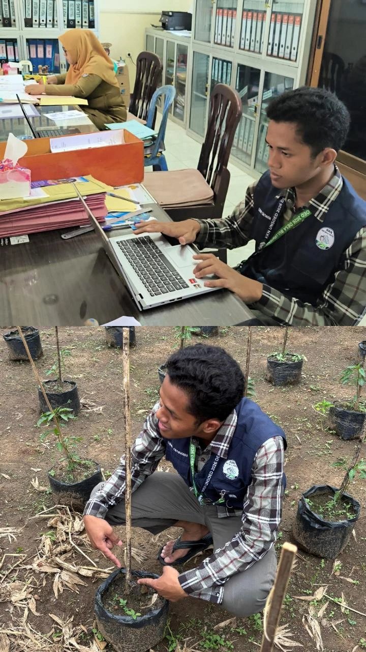 Hari kedua puluh satu - pendampingan pelayanan desa dan monitoring tanaman