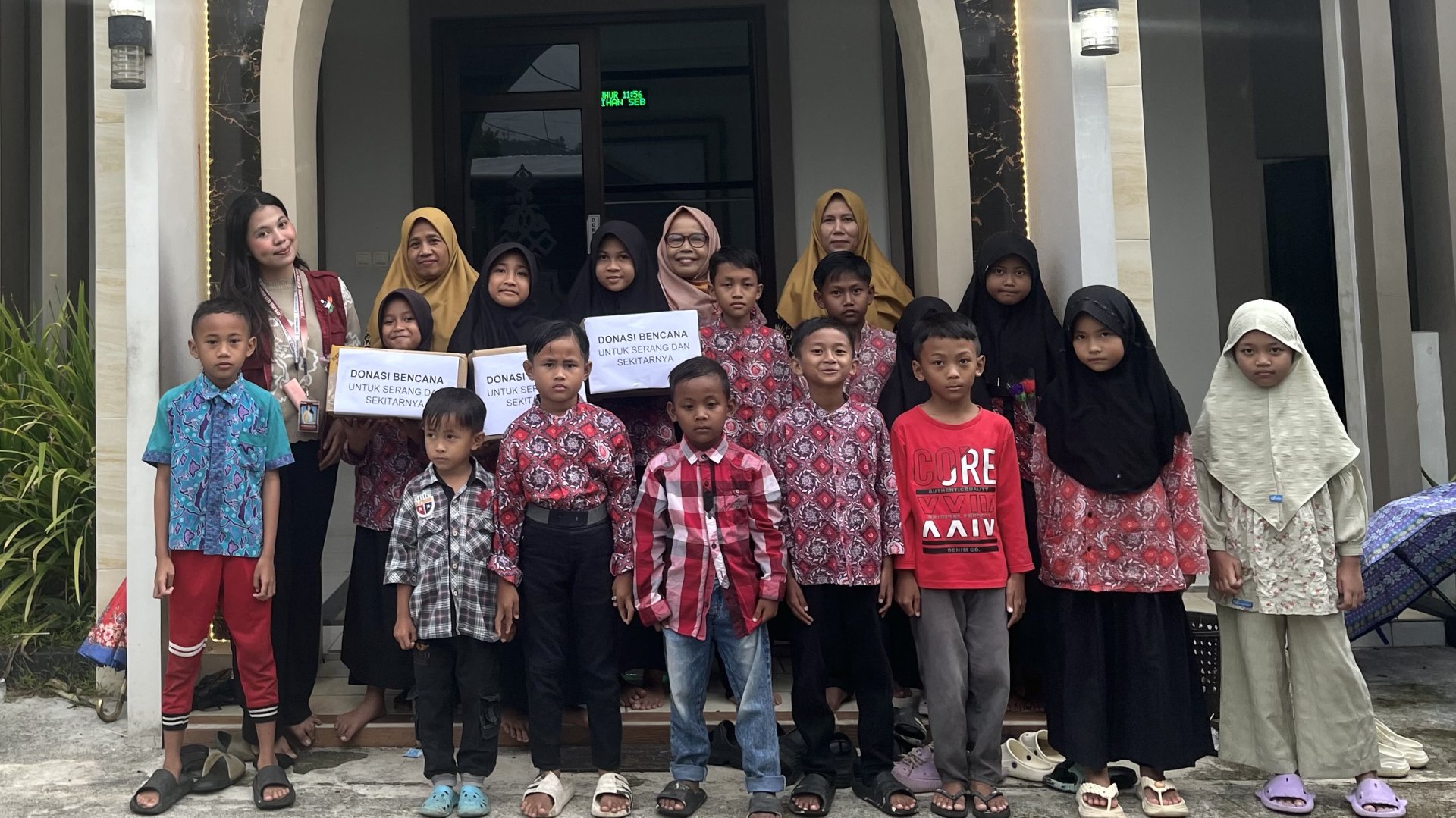 PENGGALANGAN DANA KEMANUSIAAN KORBAN BENCANA ALAM SERANG, PURBALINGGA.