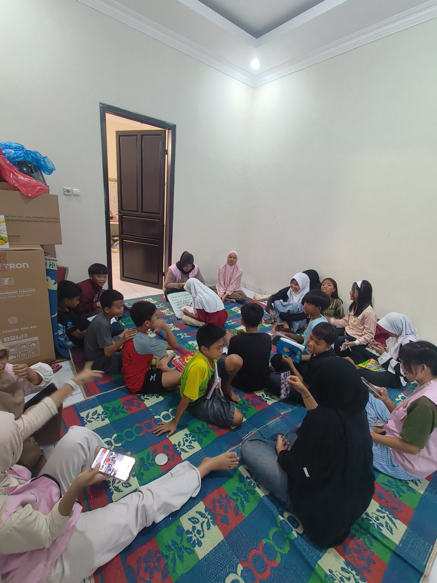 Hari ke 21 KKN Sikasur (Bimbingan belajar)