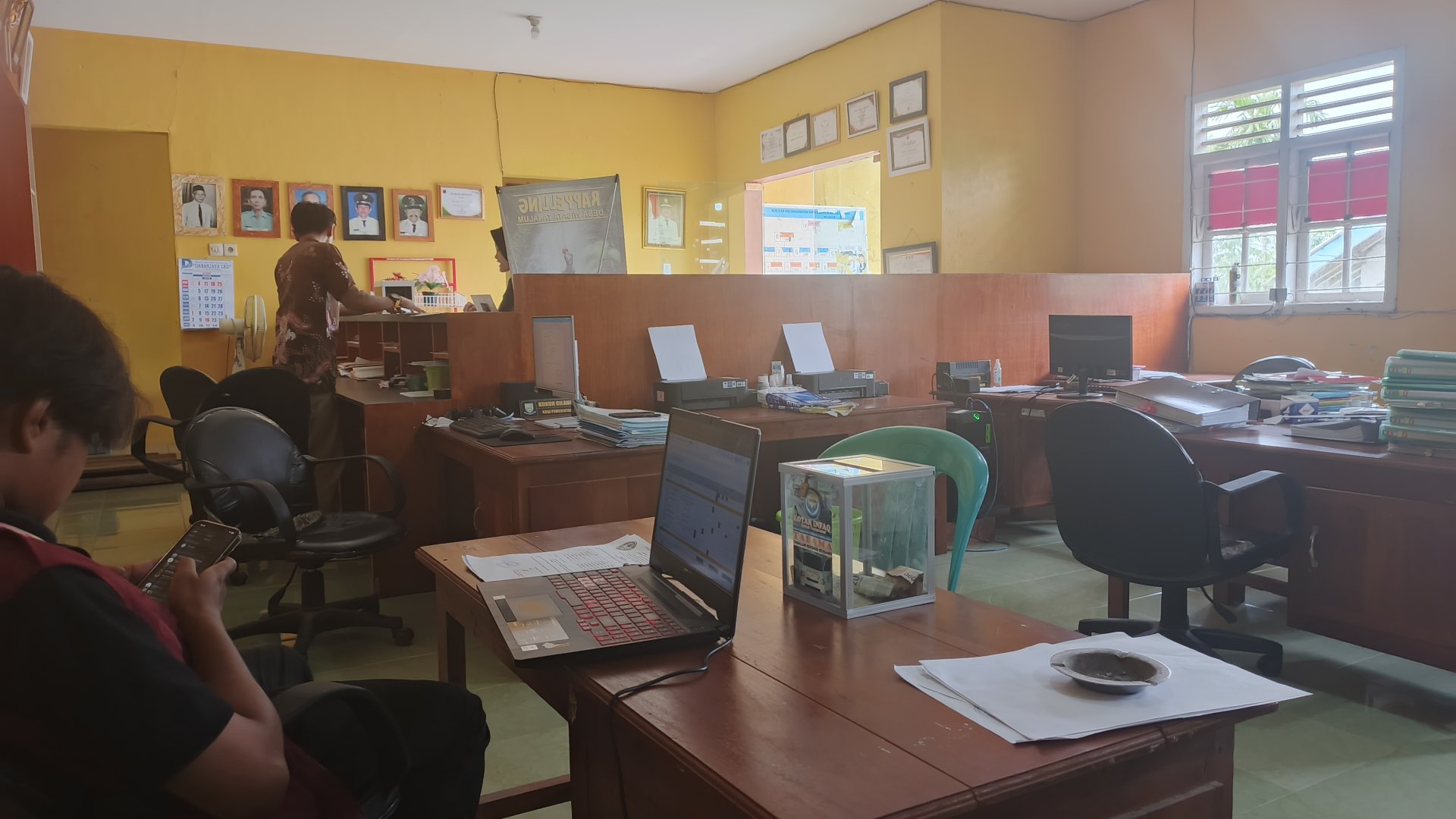 Piket Pelayanan Balai Desa