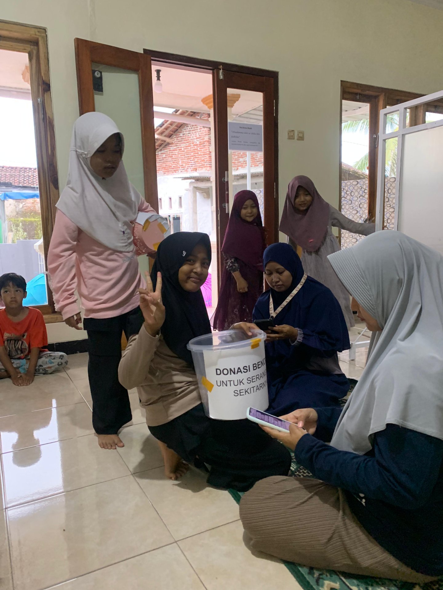 PENGGALANGAN DANA KEMANUSIAAN KORBAN BENCANA ALAM SERANG, PURBALINGGA