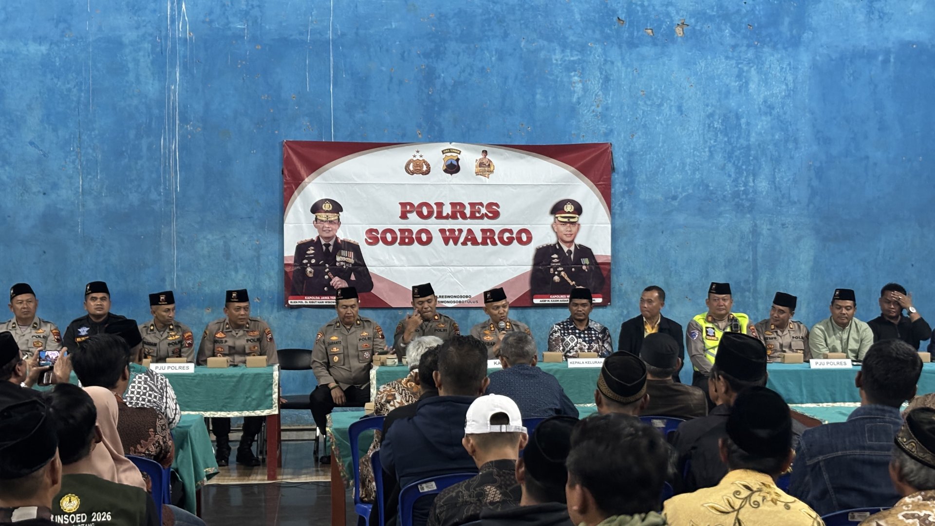 Menghadiri Kegiatan Polres Sobo Wargo: Membangun Sinergitas dan Kedekatan Antara Polri dengan Masyarakat Wadaslintang.