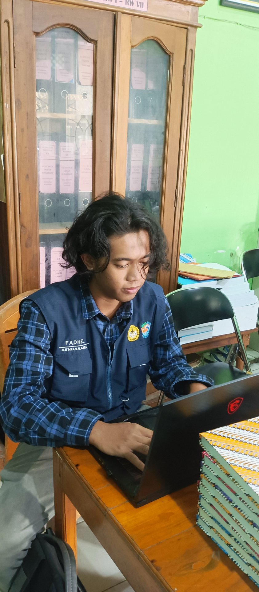 KKN day 21 - piket di kantor desa