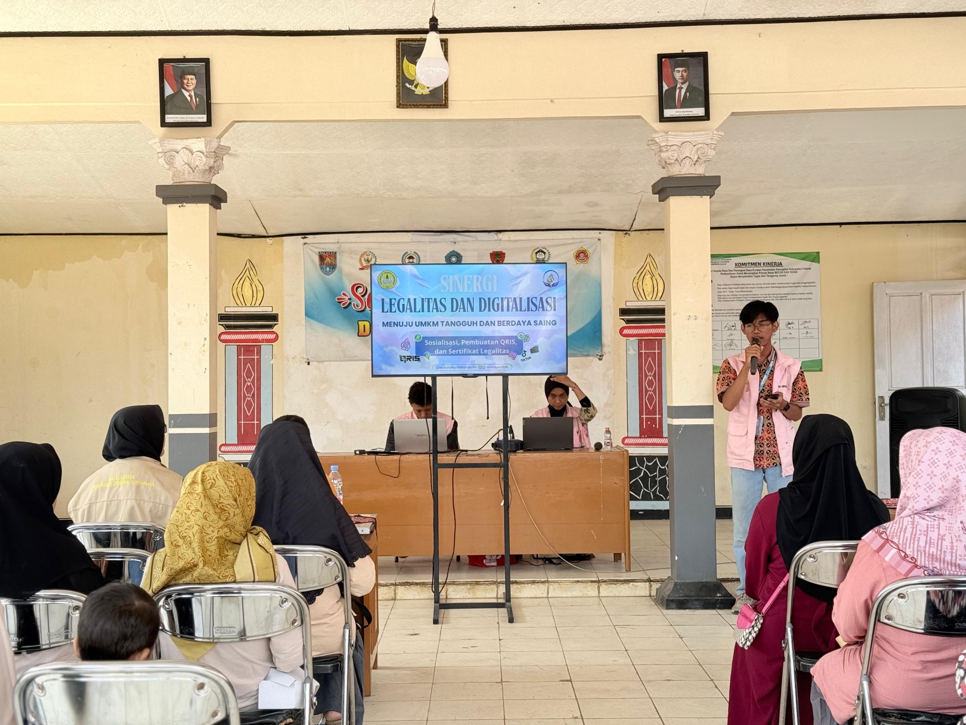 Sosialisasi Legalitas dan Digitalisasi menuju UMKM tangguh dan berdaya saing