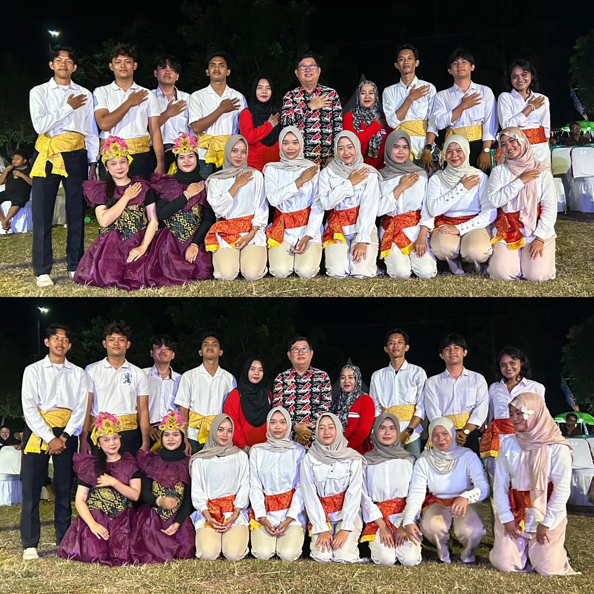 Menari di HUT Belitung Timur ke-23