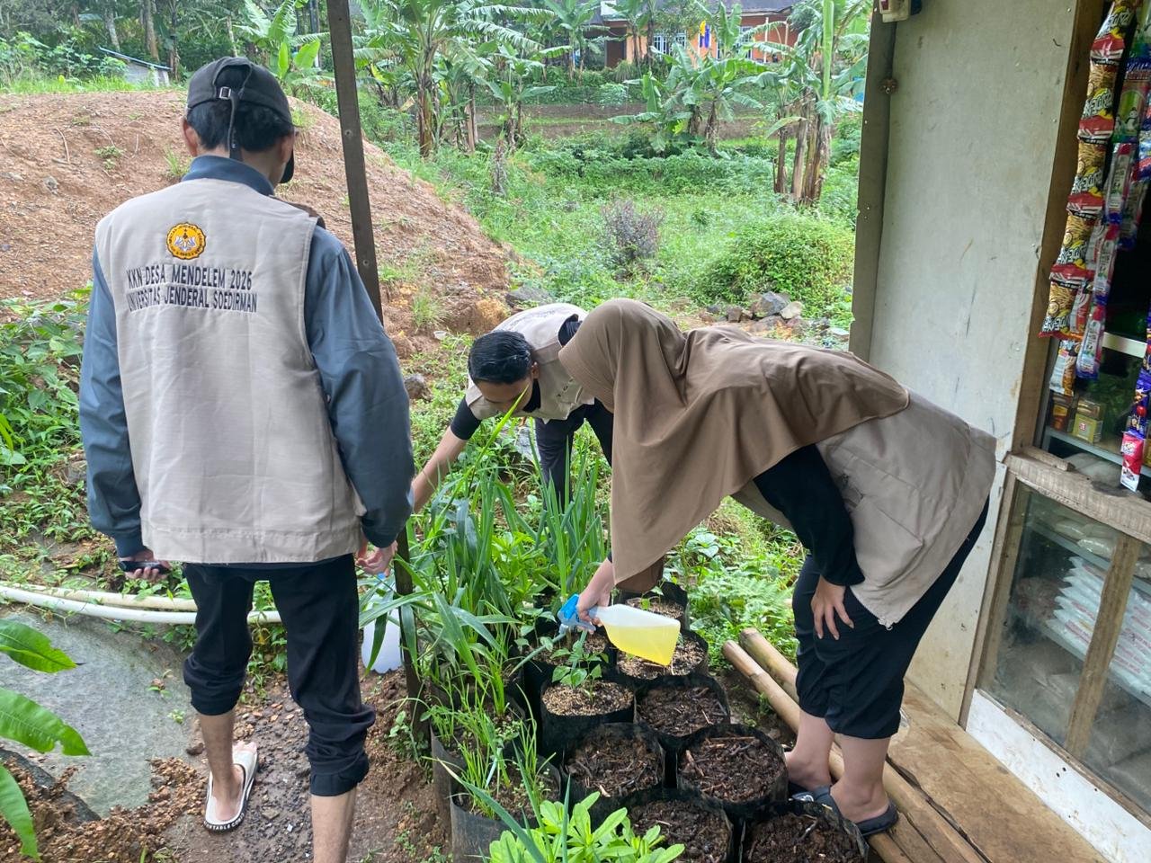 Hari ke dua puluh tiga (23). Pemantauan Demplot dan Pemetaan Sumber Mata Air