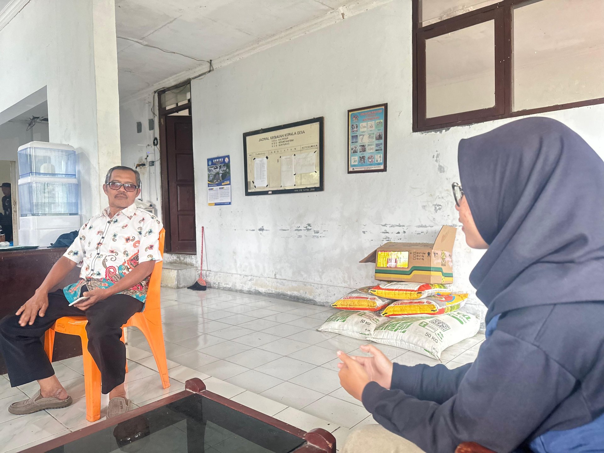 Diskusi Program Kerja Sosialisasi Tanah Labil