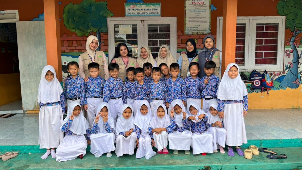 KEGIATAN DI TK PGRI PANERUSAN WETAN