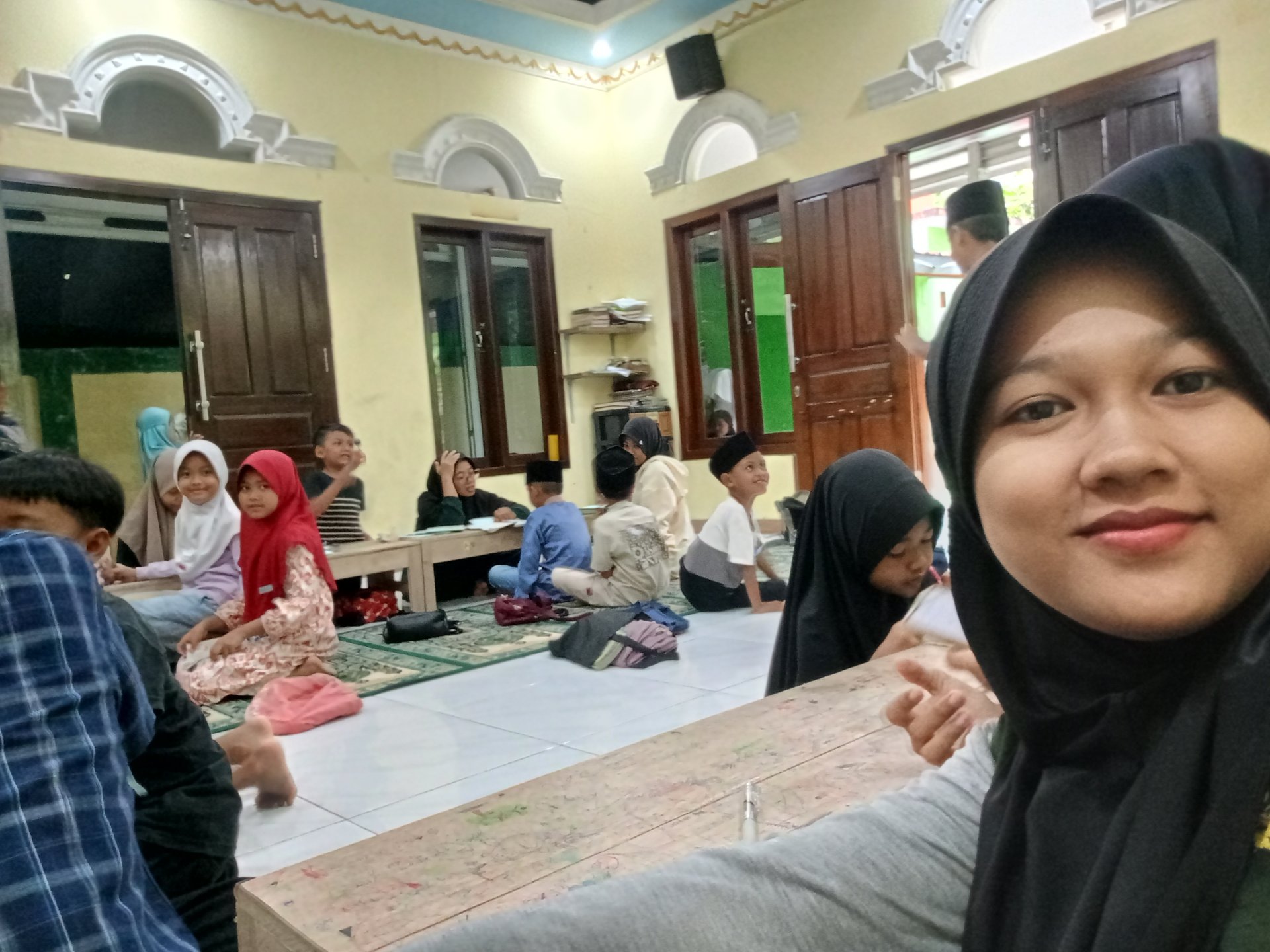 Pengajian di TPQ Masjid At-Tin