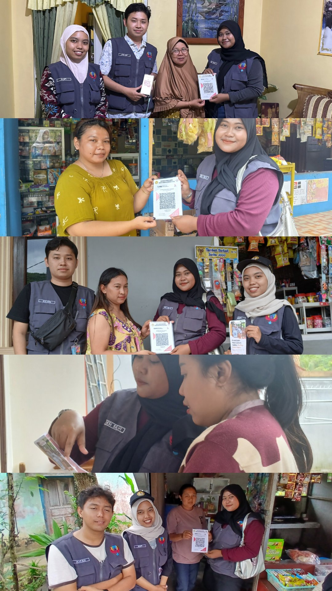 Program Kerja Bidang Ekonomi Penyerahan QRIS (Fisik)