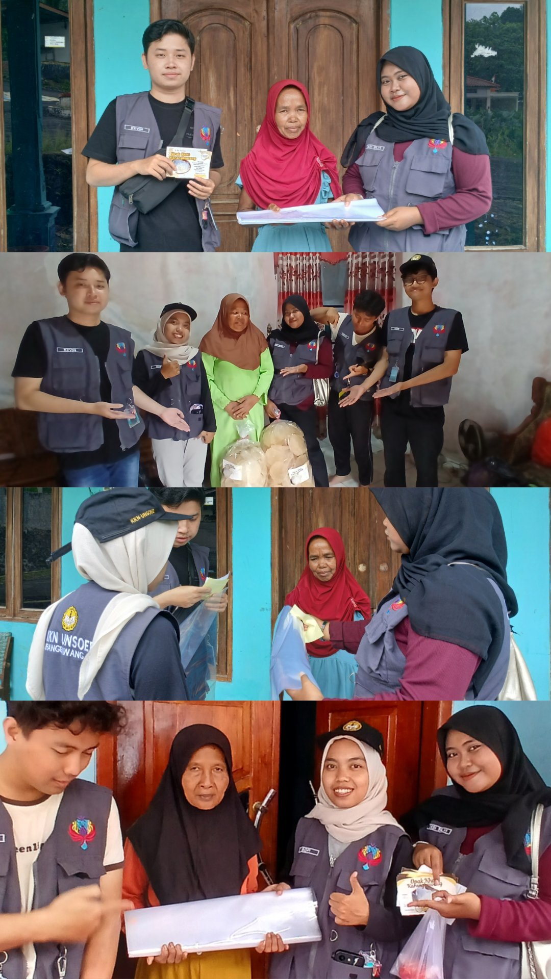 Program Kerja Bidang Ekonomi Pembaharuan serta Penyeranan Kemasan dan Sticker UMKM Opak