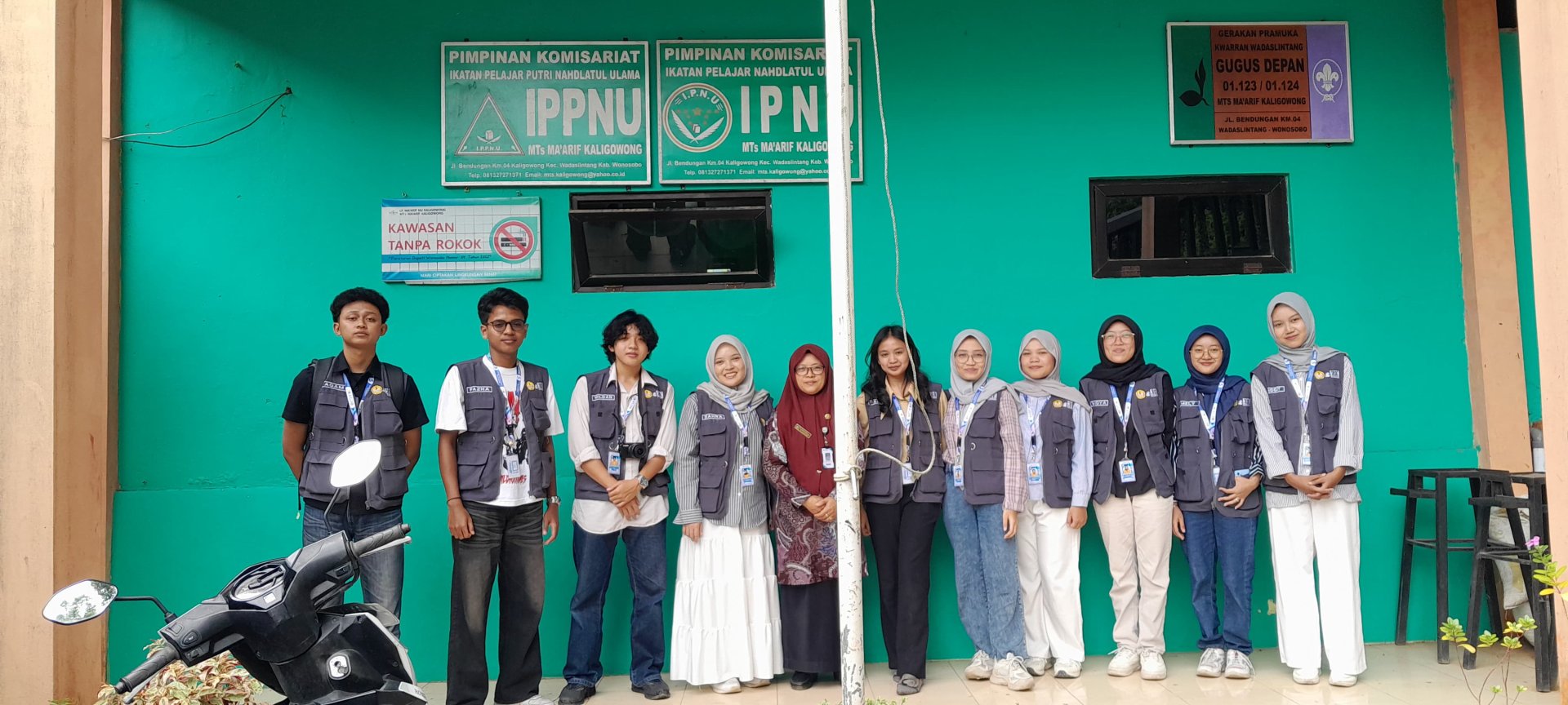 Sosialisasi ke MTS Desa Kaligowong