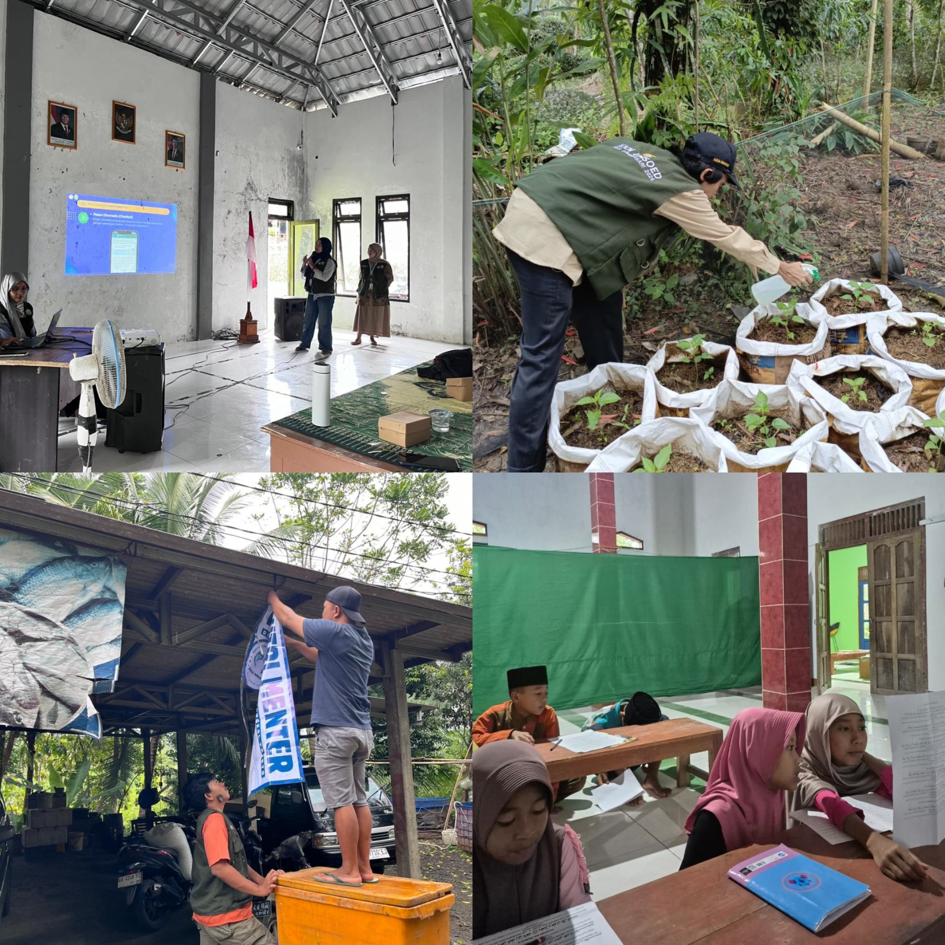 Kegiatan Hari Ke-22 KKN Unsoed 2026 di Desa Sumbersari, Kecamatan Wadaslintang, Kabupaten Wonosobo - 28 Januari 2026