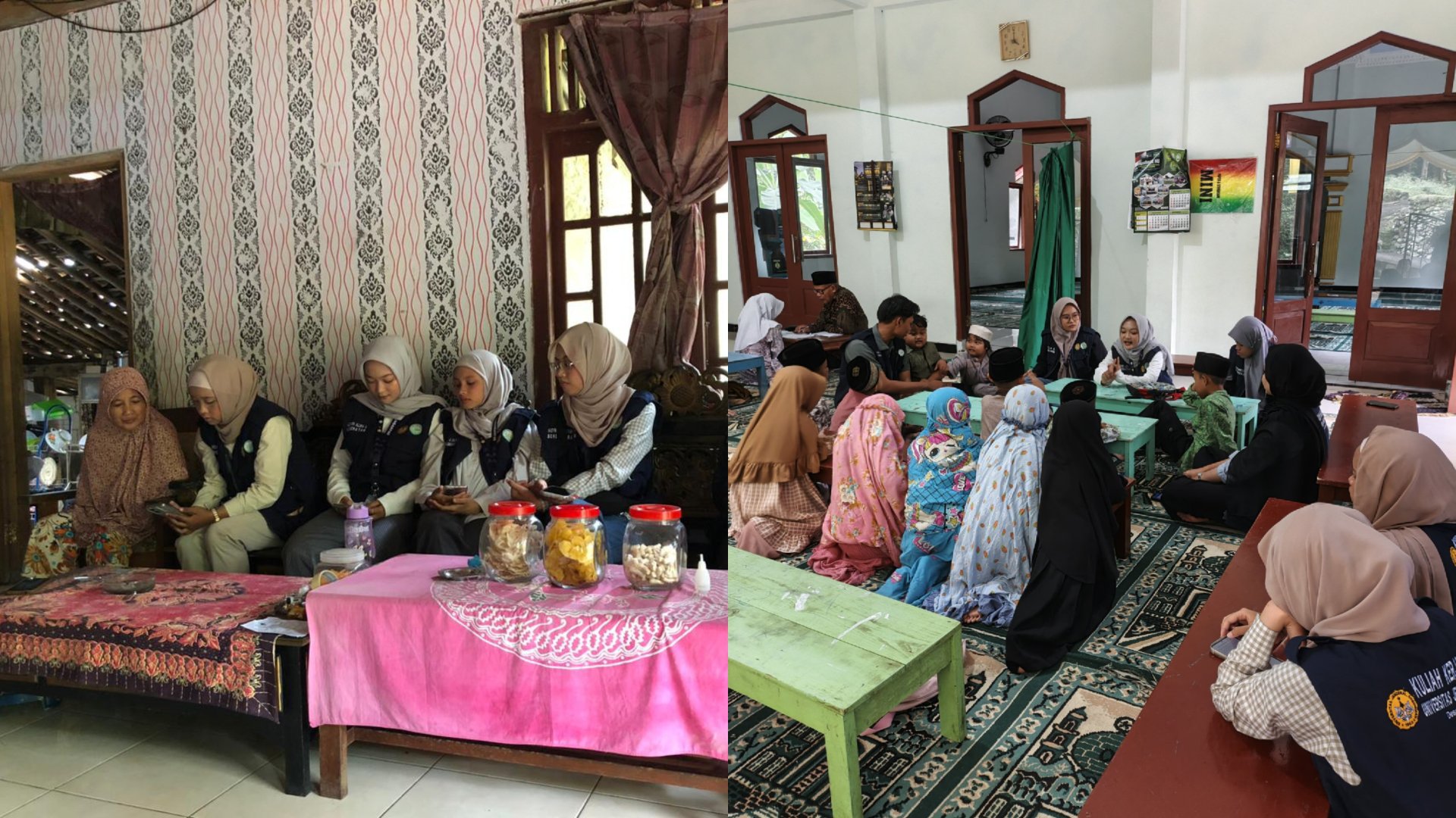 Kegiatan Hari Kedua puluh dua KKN di Desa Karanganyar, Wadaslintang: Pembuatan QRIS dan Pendampingan TPQ