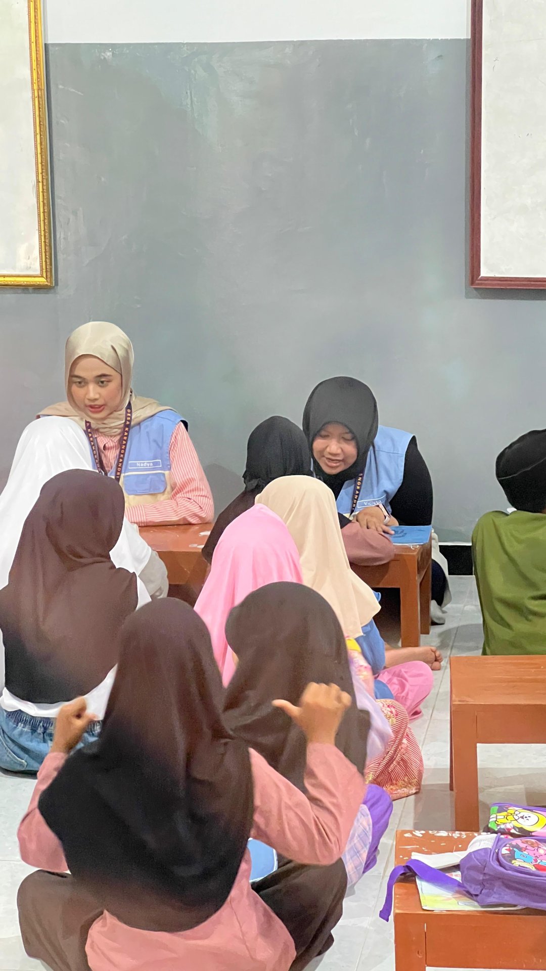 Mengajar di TPQ An - Nahdloh