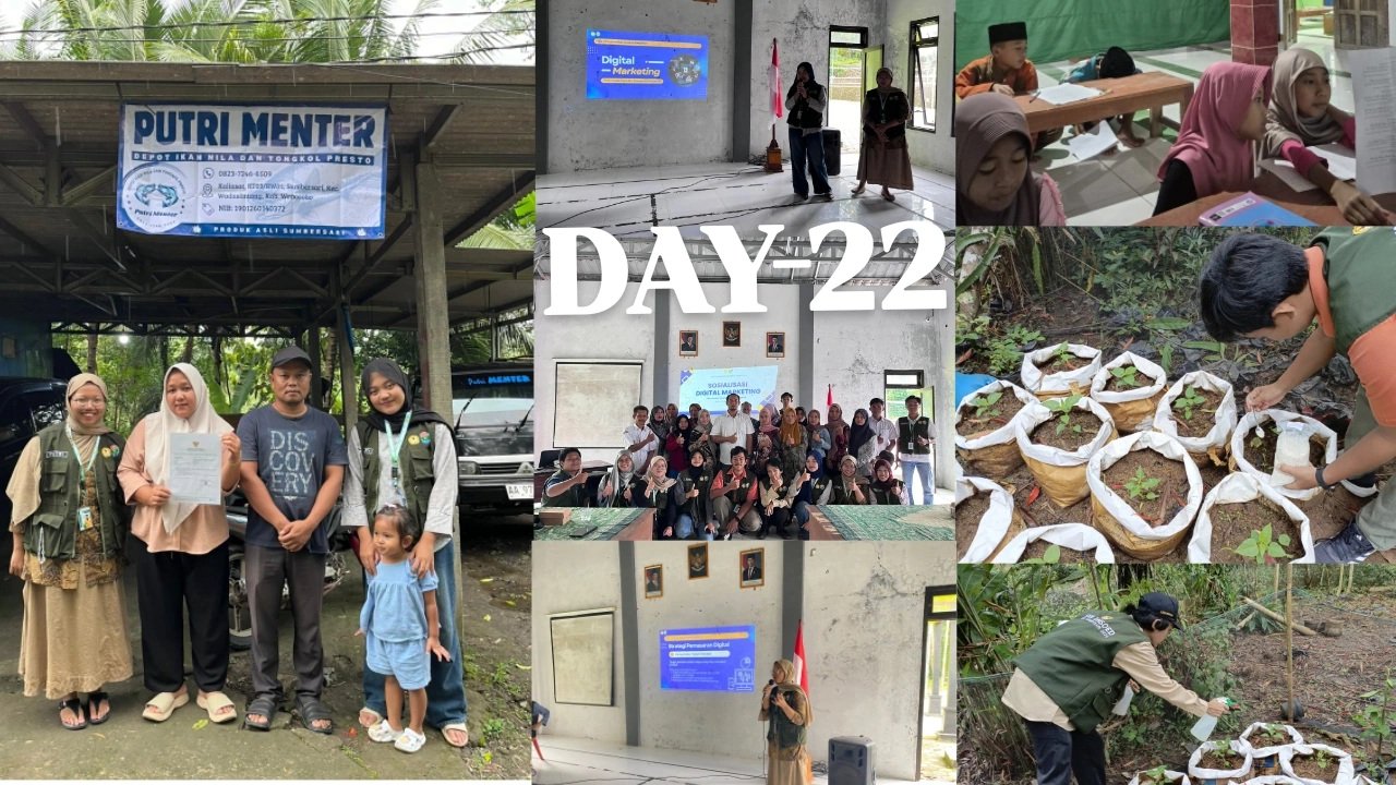 DAY 22 KKN DESA SUMBERSARI KECAMATAN WADASLINTANG KABUPATEN WONOSOBO - 28 JANUARI 2026