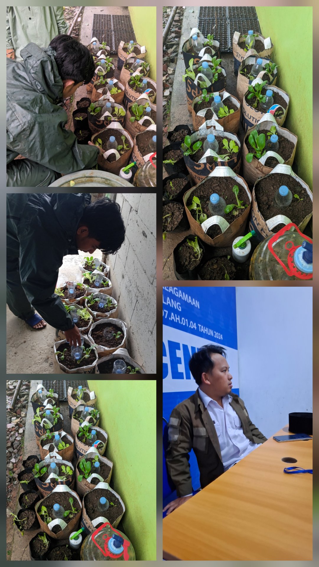 Hari ke 22 tanggal 28 (Monitoring Bidang Lingkungan dan Konsultasi Program Kerja Desa)