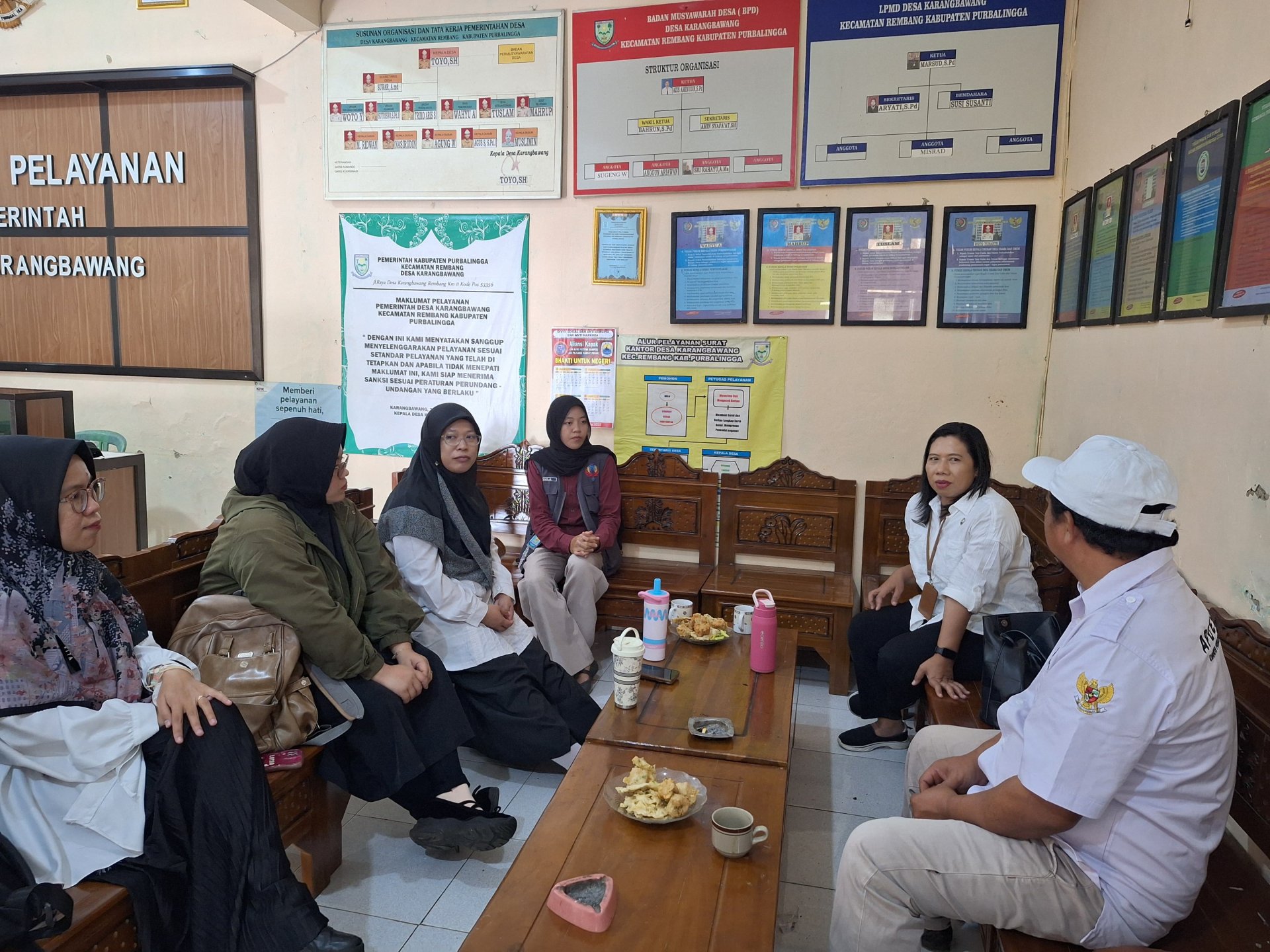 Piket Pelayanan Kantor Desa