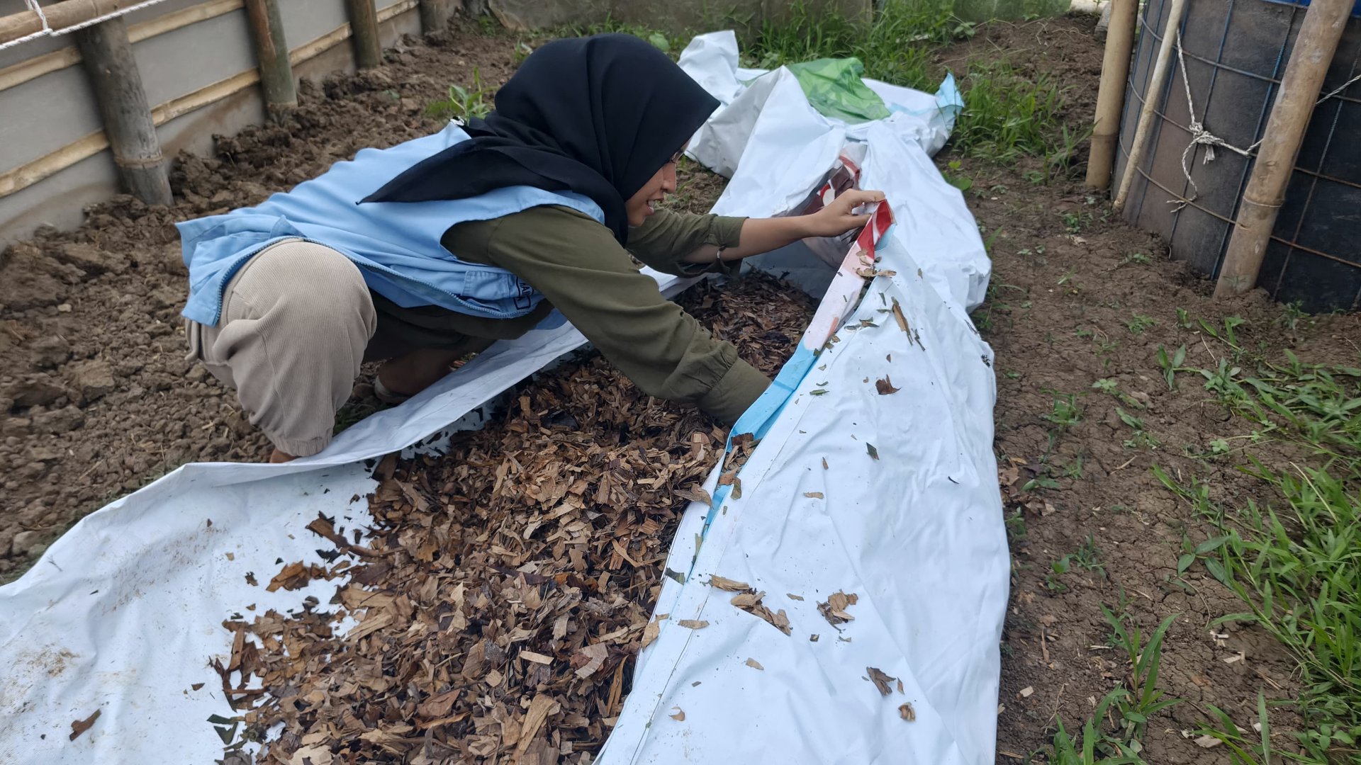 Monitoring pupuk kompos