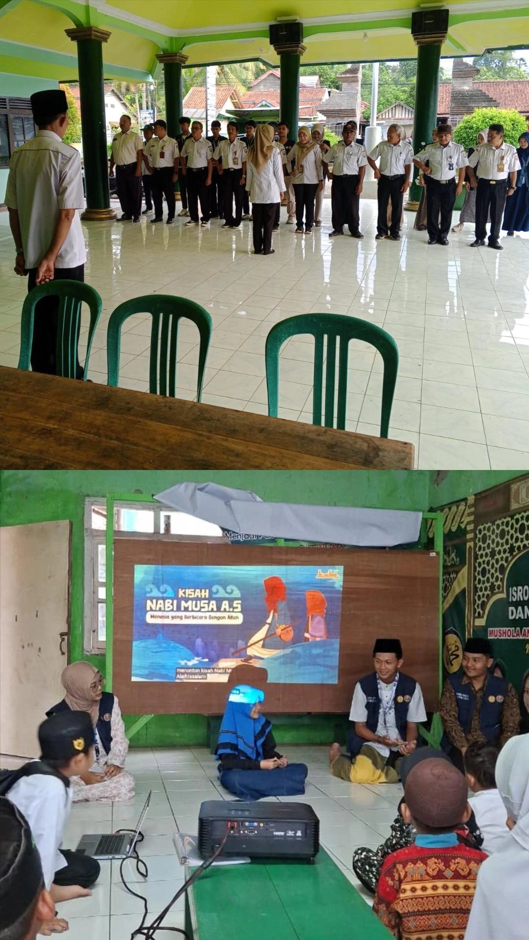 Kegiatan Kedua puluh dua | Kegiatan apel pagi, pendampingan UMKM dan TPQ