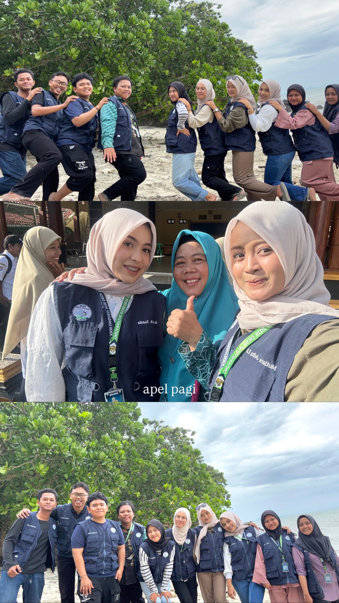 Pelaksanaan Apel Pagi, Kunjungan Wisata, dan Pengerjaan Program Kerja Ekonomi