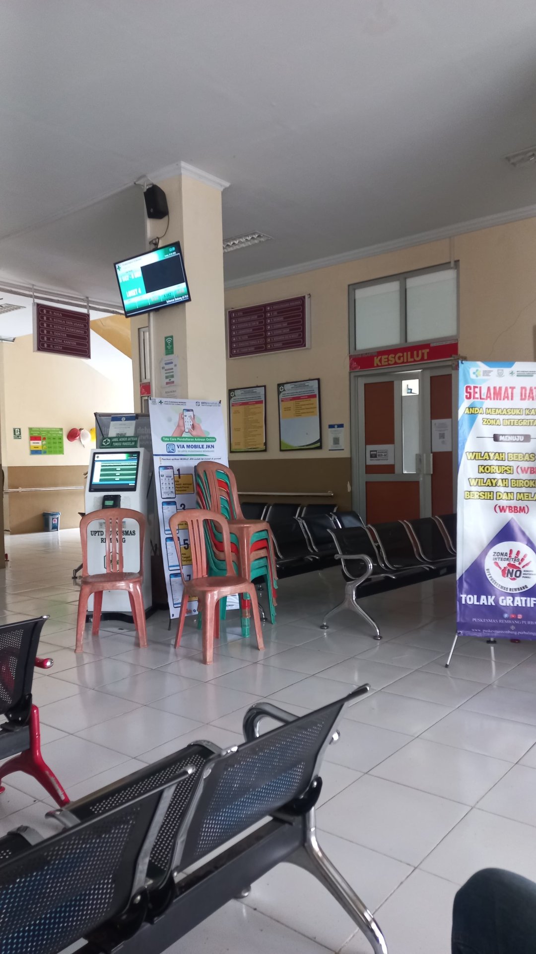 Pengambilan Alat Peraga Gigi dan Mulut