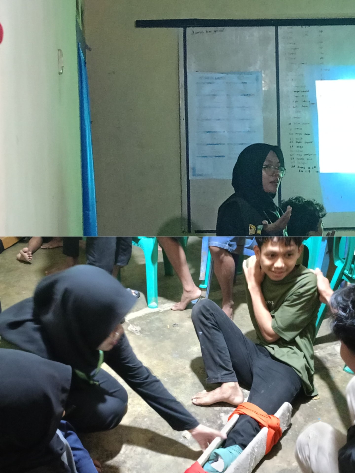 Melatih karang taruna untuk proker desa tangguh bencana