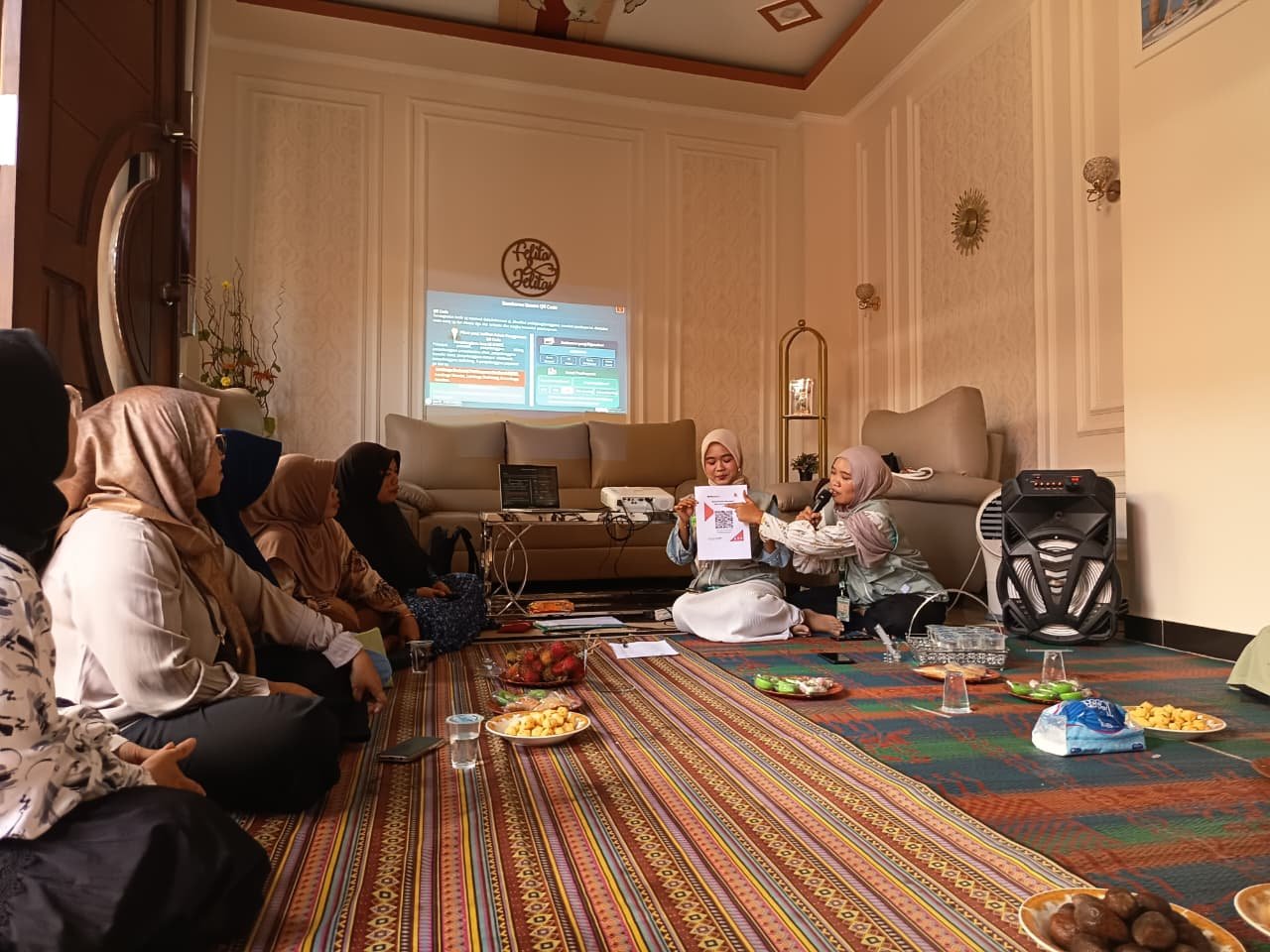 Sosialisasi dan Pendampingan QRIS di RW 001