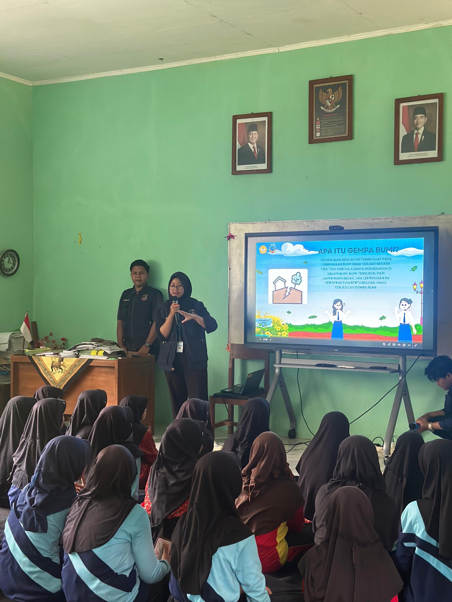 Pematerian Kebencanaan pada Siswa-Siswi SDN 1 Kalikesur