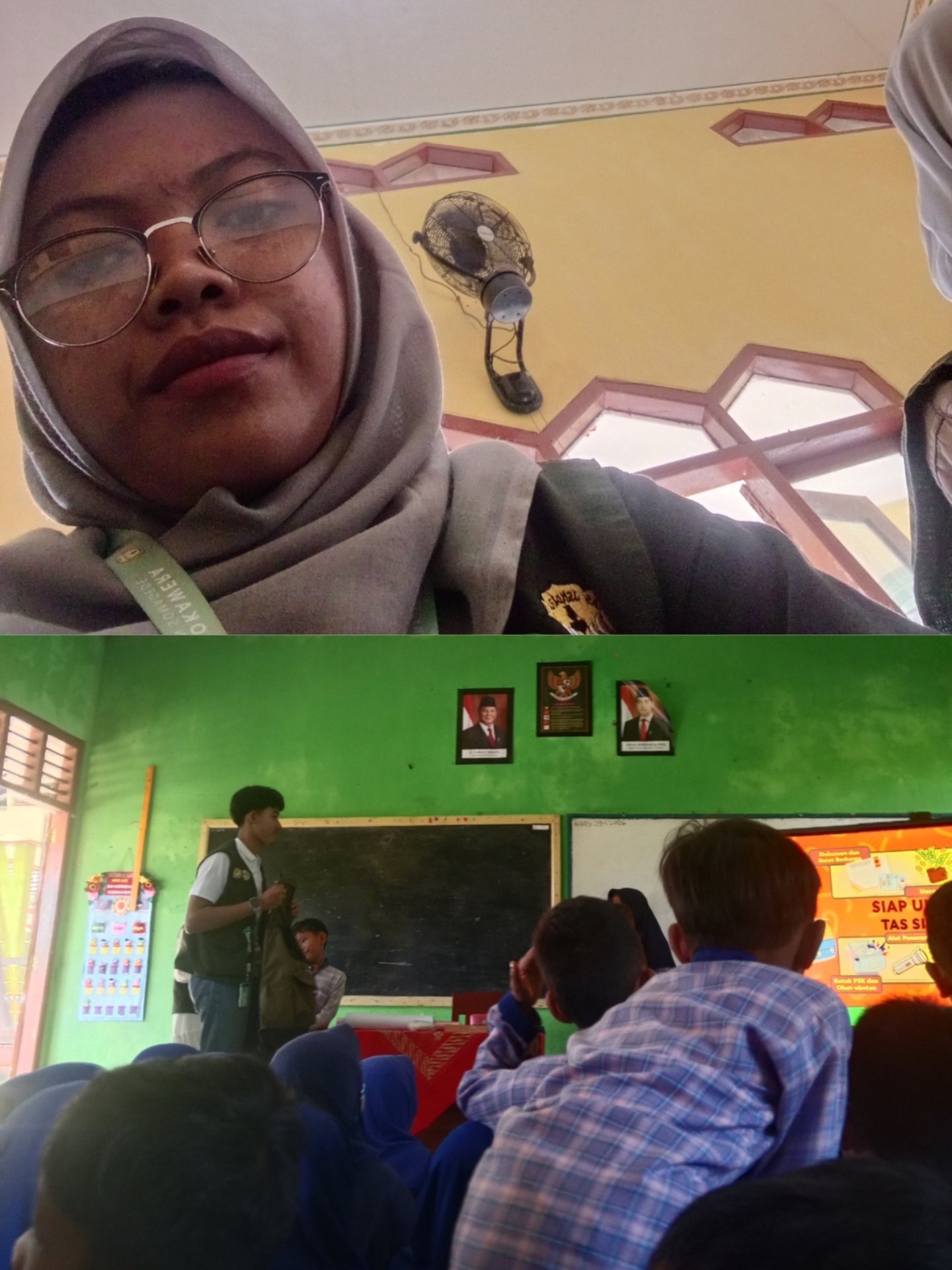 Sosialisasi pengelolaan sampah, ayo siaga bencana, dan mengajar mengaji