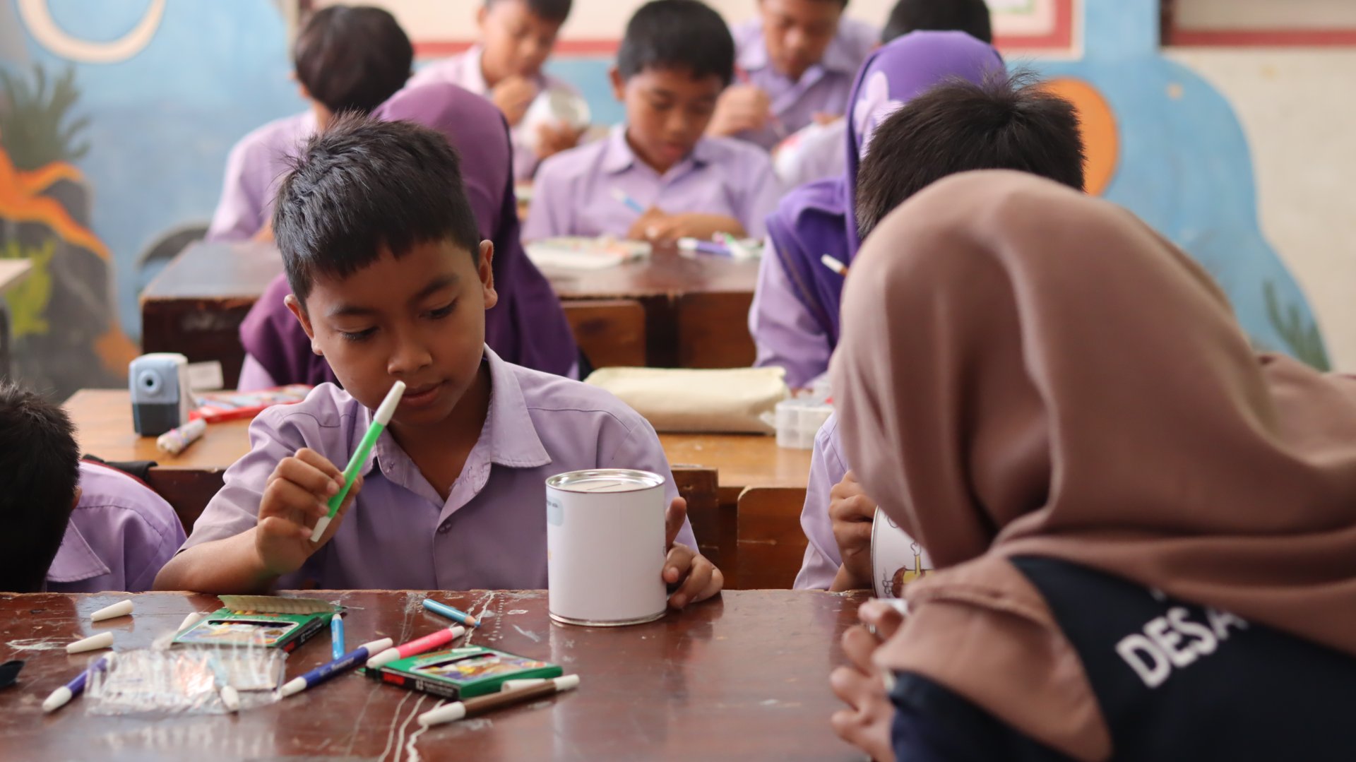 Edukasi Menabung dan Kreasi Celengan Ceria