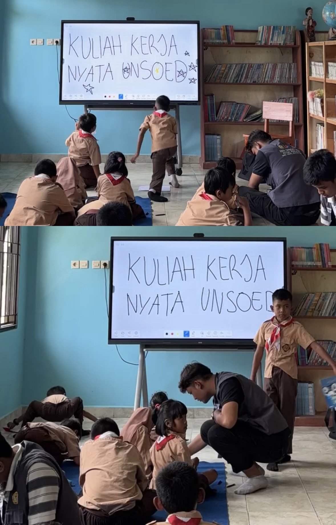 Mengajar SD 8 Kelapa Kampit