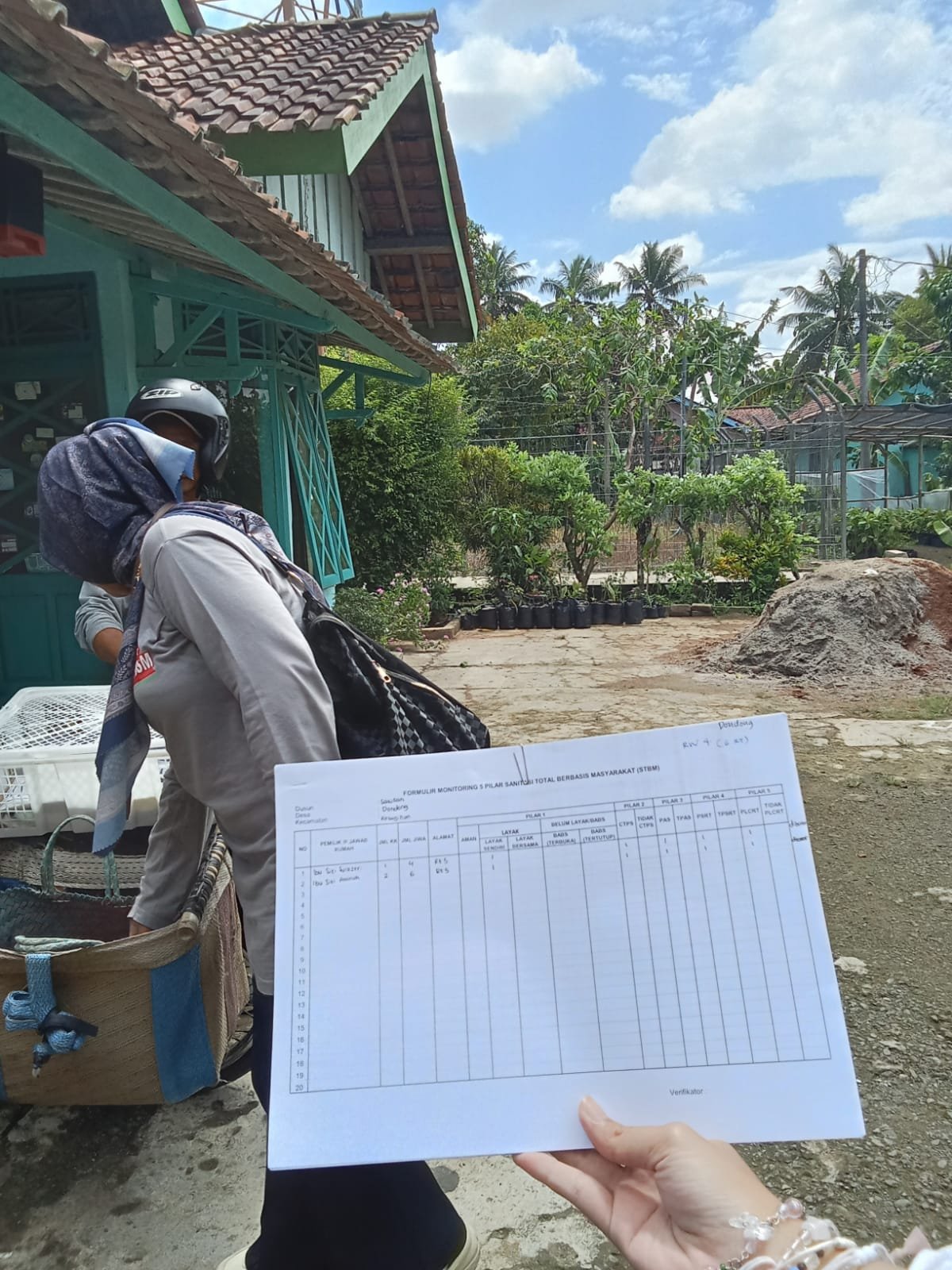 Pendampingan dan Monitoring 5 Pilar STBM (Sanitasi Total Berbasis Masyarakat)