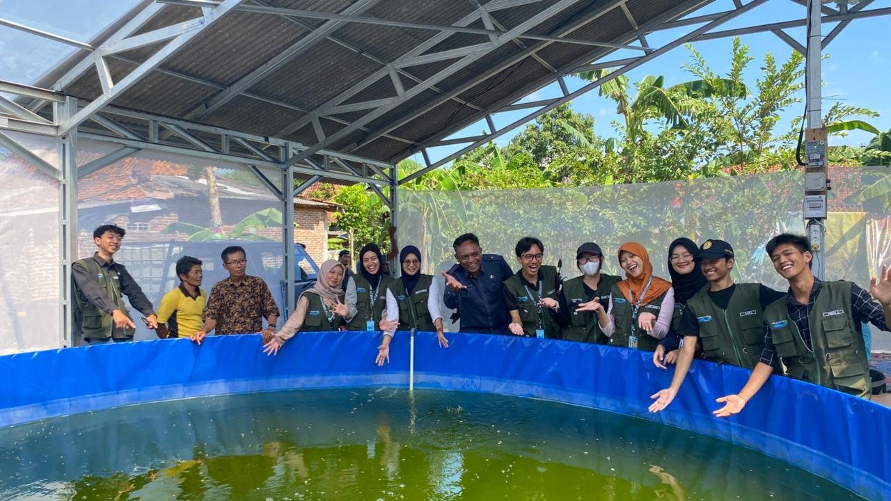 Penebaran benih ikan nila