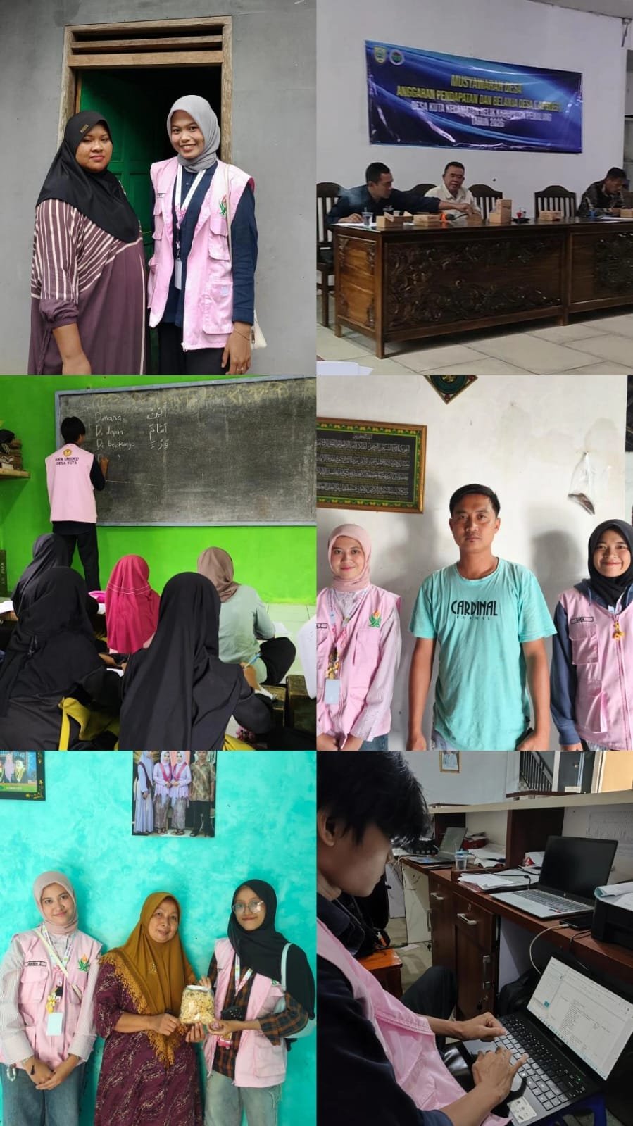 Hari ke-23 KKN (Piket Desa, Musyawarah Desa, Digitalisasi UMKM, TPQ)