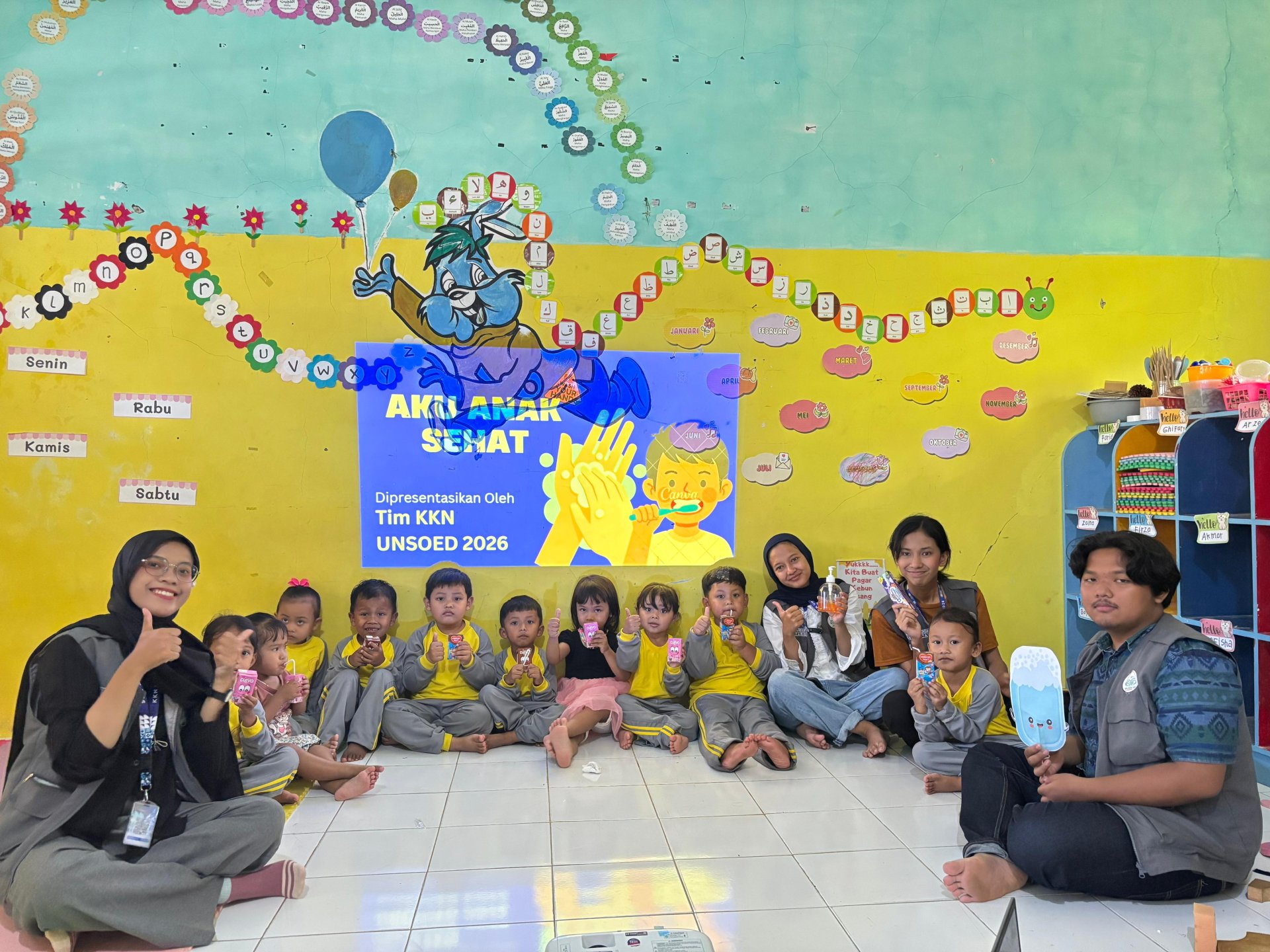 Pelaksanaan Program KKN Hari Keduapuluhtiga di Desa Erorejo, Wadaslintang