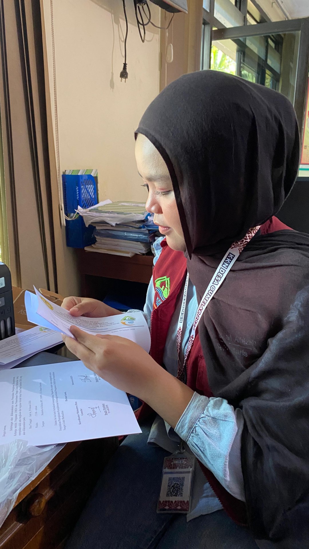 Hari Keduapuluh tiga KKN Desa Gumelar Wonosobo