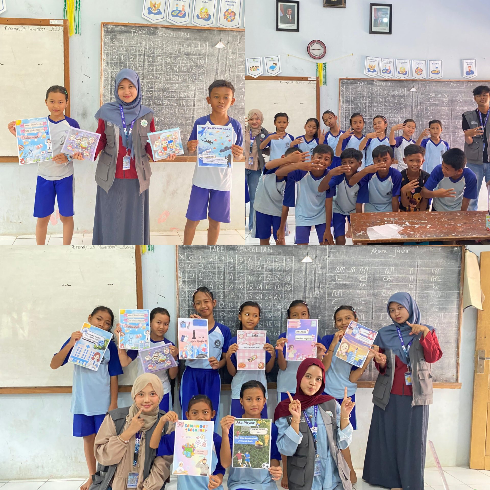 Kegiatan Hari Ke Dua Puluh Tiga KKN Erorejo - Pelatihan Canva Dasar SDN 2 Erorejo