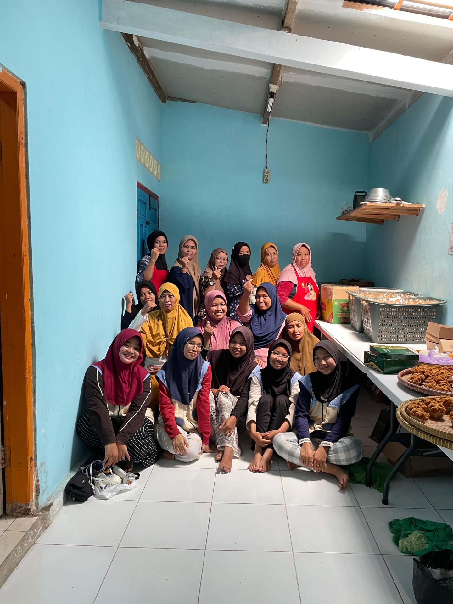 Membantu Produksi Snack MBG (Makan Bergizi Gratis)